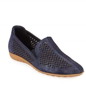 Sesto Meucci Leather Loafers NWT